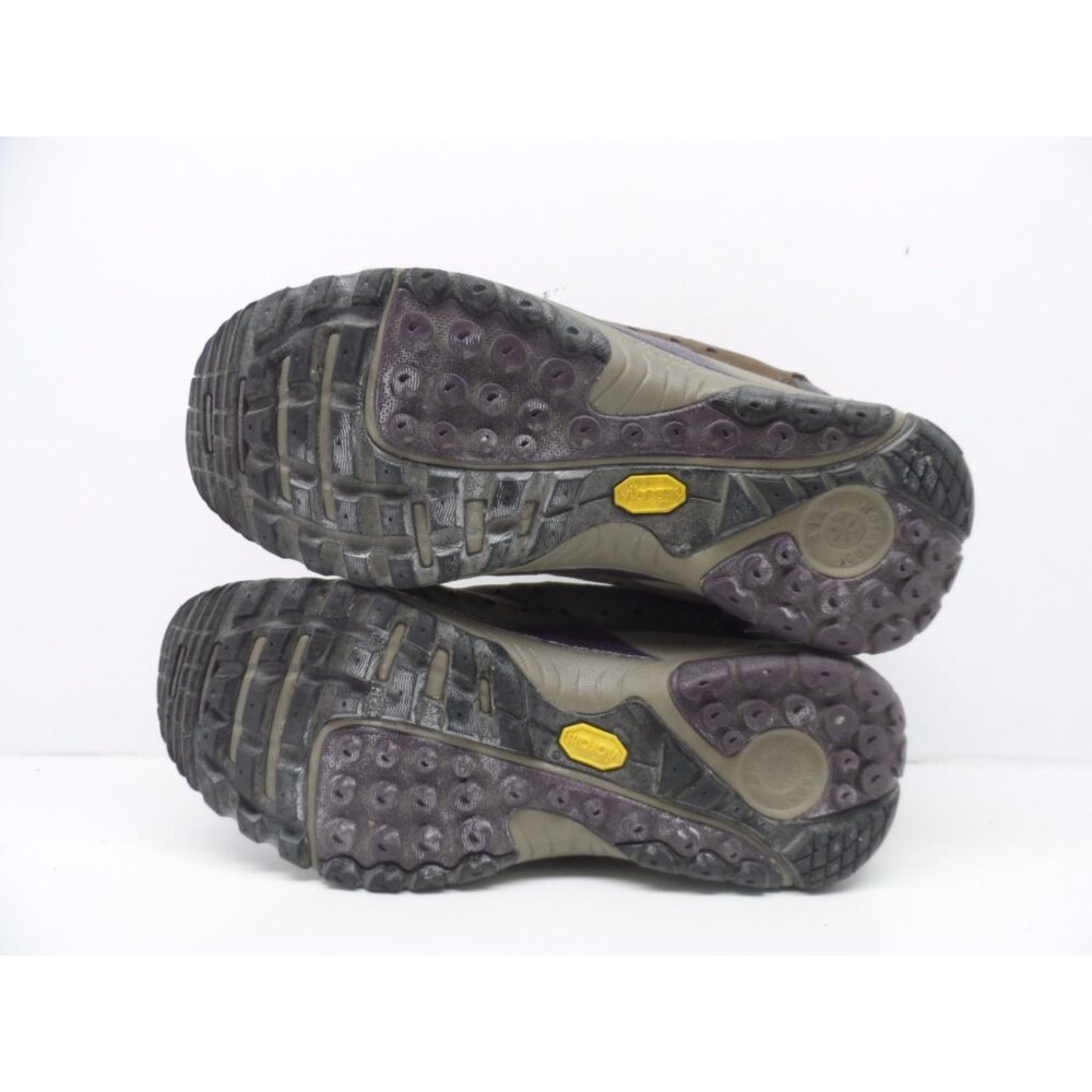 Merrel Women's Avian Light Leather Bracken Hiking Trail Shoe Brown/Purple 7M - Picture 3 of 7